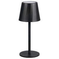 Reality LED Tischleuchte DIAZ mattschwarz Metall H: ca. 21 cm 1 Brennstellen Diaz - mattschwarz (21,00cm) - Reality