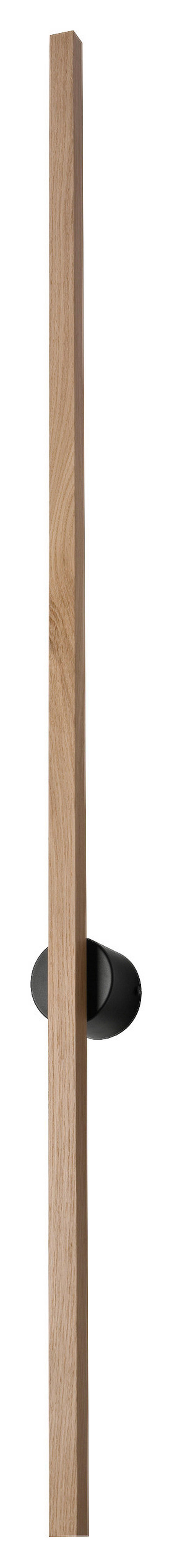 Lamkur LED-Wandleuchte Chrom PVC Stahl B/H/L: ca. 7x120x7 cm Longo - Chrom (7,00/7,00/120,00cm) - Lamkur