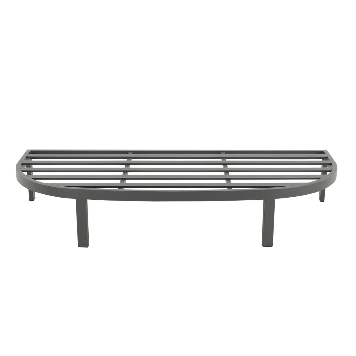 POCOline Gartensitzgruppe Barbados hellgrau Stahl Barbados - hellgrau/grau - POCOline