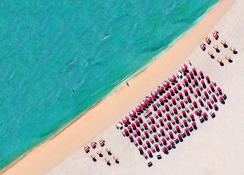 Komar Poster South Beach Strand B/L: ca. 40x30 cm günstig online kaufen