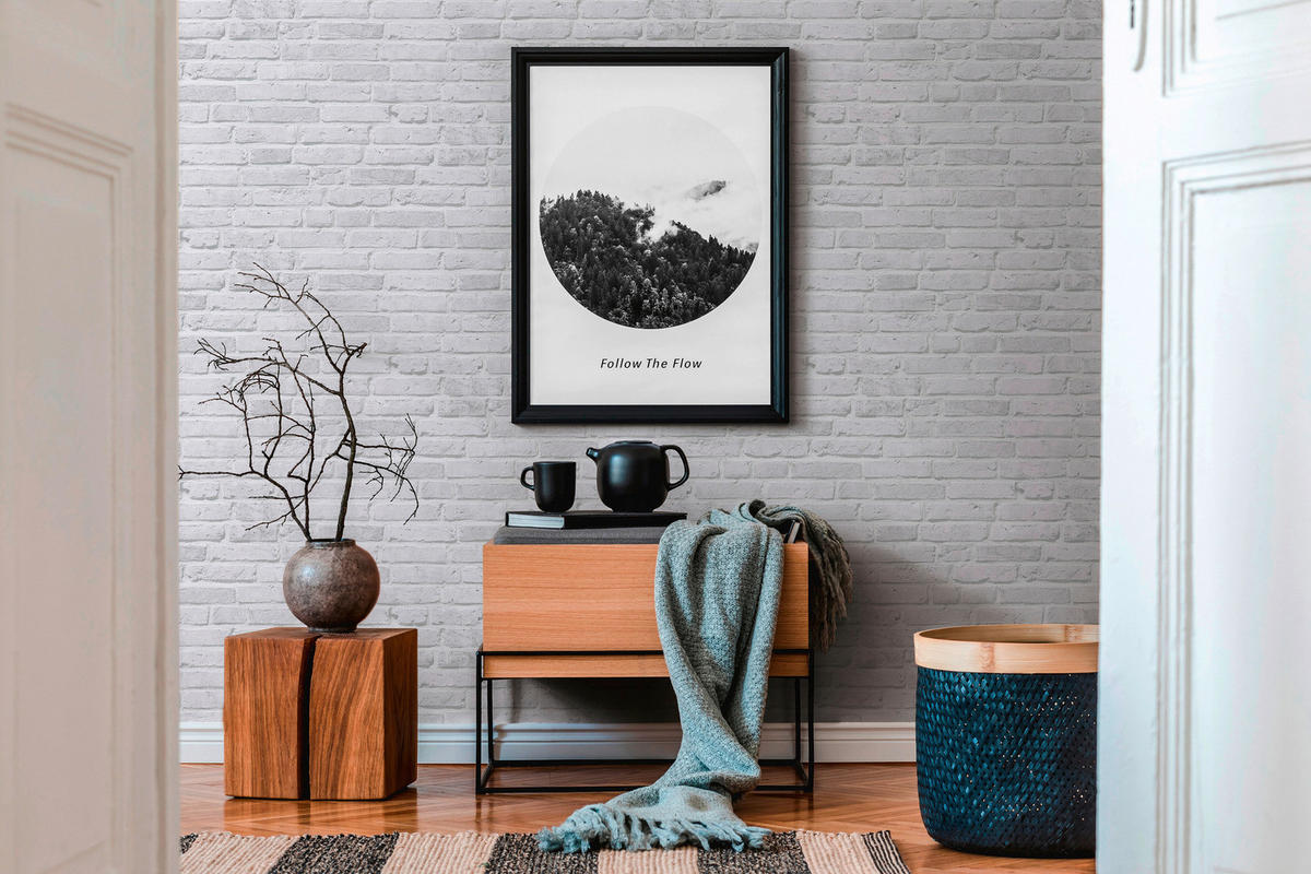 A.S.Creation Vliestapete Best of Wood`n Stone 2nd Edition Steine grau B/L: ca. 53x1005 cm Best of Wood`n Stone 2nd Edition - grau (53,00/1005,00cm) - A.S.Creation