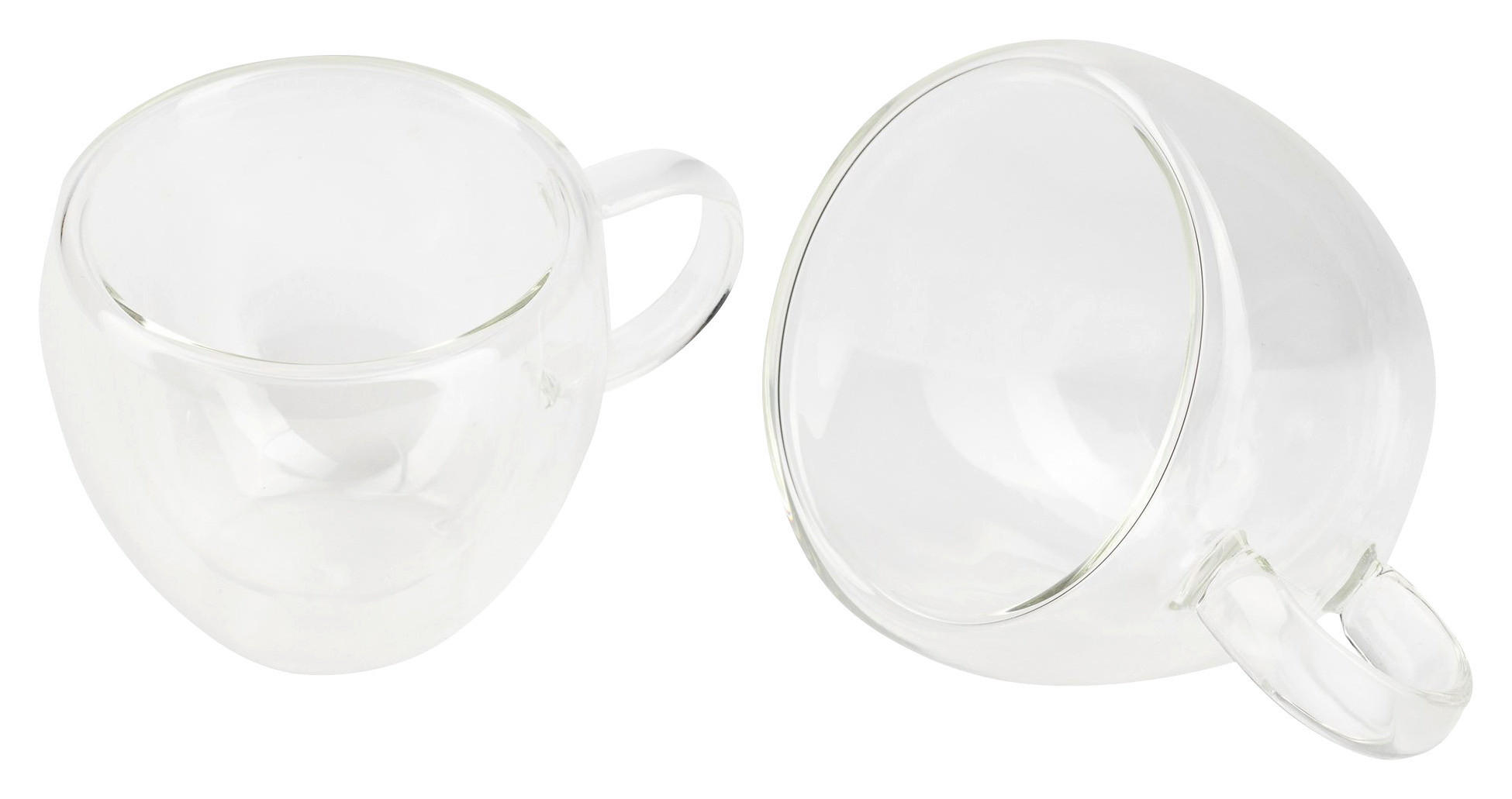 BERGNER Trinkgläserset COFFEE & TEA LOVERS transparent COFFEE & TEA LOVERS - transparent (15,50/9,00/8,00cm) - BERGNER