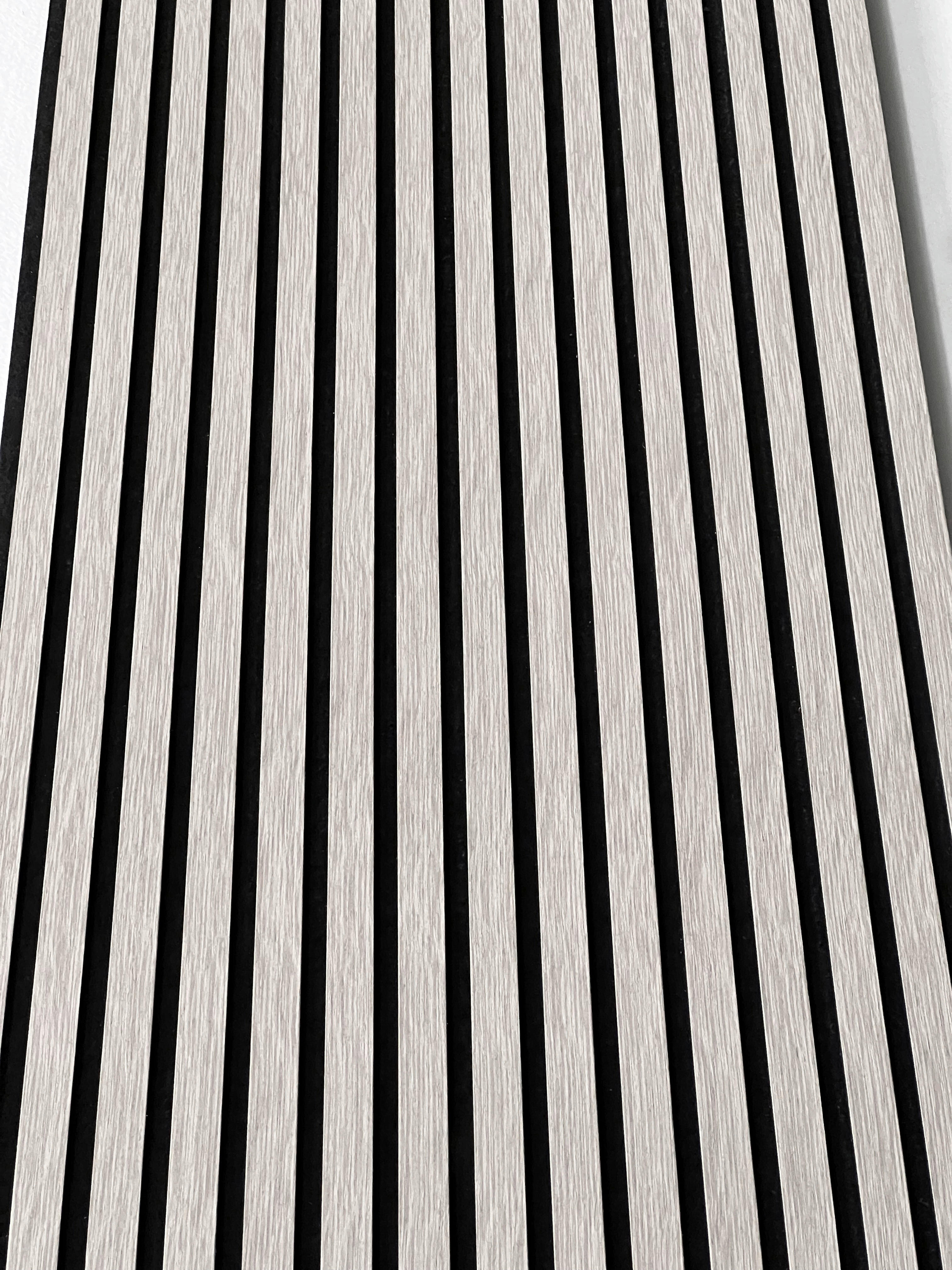 Wand-und Akustikpaneel grau L/B/H: ca. 244x60x1 cm pro Stück Akustikpaneel 244x60 Grey Oak - grau (244,00/60,00/1,00cm)