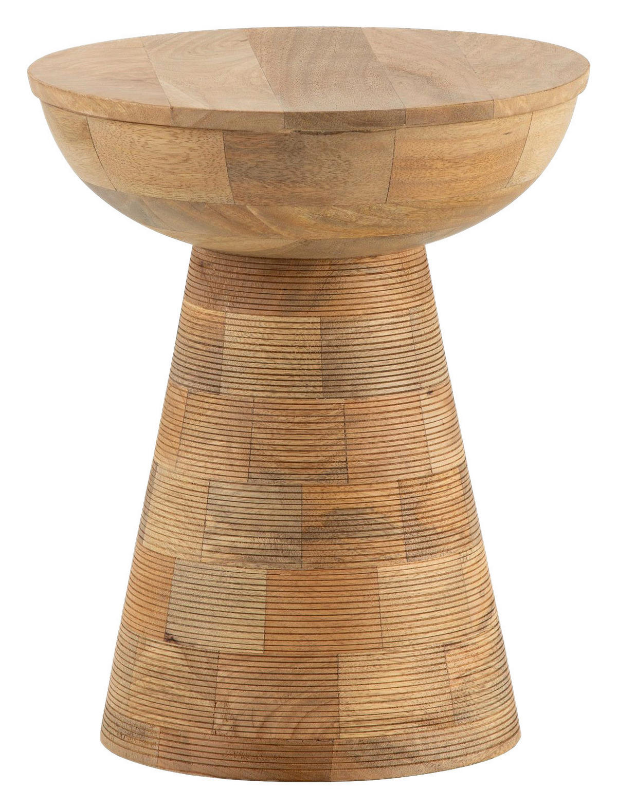 Beistelltisch Mango B/H/T: ca. 37x45x37 cm Beistelltisch - (37,00/45,00/37,00cm) - Wohnling