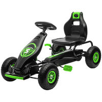 AIYAPLAY Go Kart grün B/H/L: ca. 58x61x121 cm Go Kart - schwarz/grün (121,00/58,00/61,00cm) - AIYAPLAY