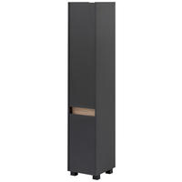 Hochschrank Cosmo anthrazit B/H/T: ca. 30,2x164,5x33 cm Cosmo - anthrazit (30,20/164,50/33,00cm) - Möbelpartner