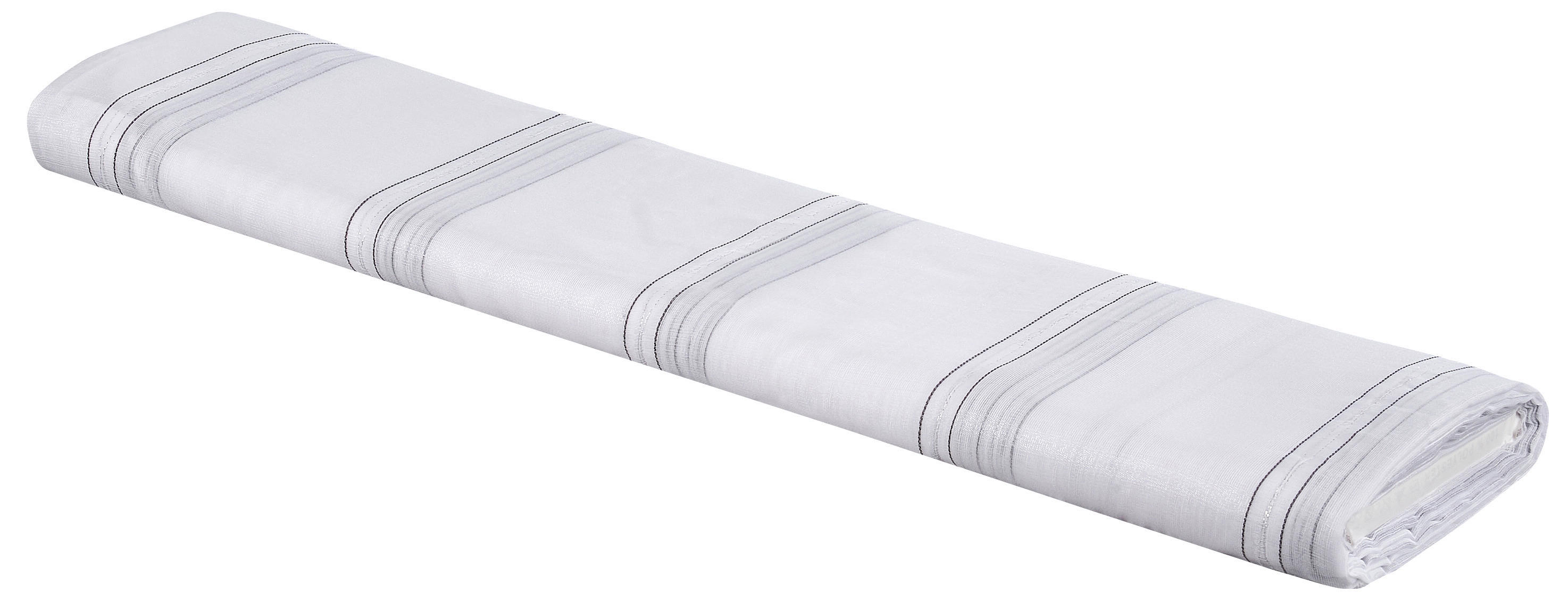 Store-Meterware Melek schwarz H: ca. 300 cm Melek - schwarz/silber (300,00cm)