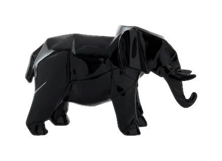 Kayoom Skulptur Elephant 120 schwarz Kunststoff B/H/T: ca. 15x21x33 cm Elephant 120 - schwarz (15,00/21,00/33,00cm)