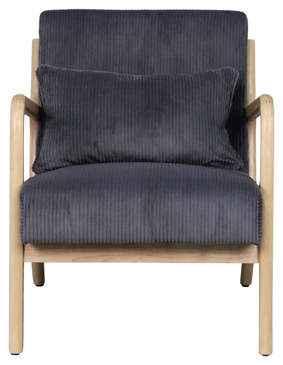 Sessel NOHR natur grau B/H/T: ca. 65,2x80,6x76 cm NOHR - natur/grau (65,20/80,60/76,00cm) - byLIVING