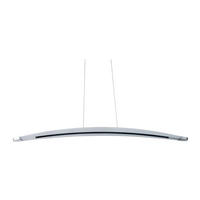 Näve Leuchten LED Pendelleuchte Bow - Chrom (11,00/120,00/100,00cm) - Näve Leuchten
