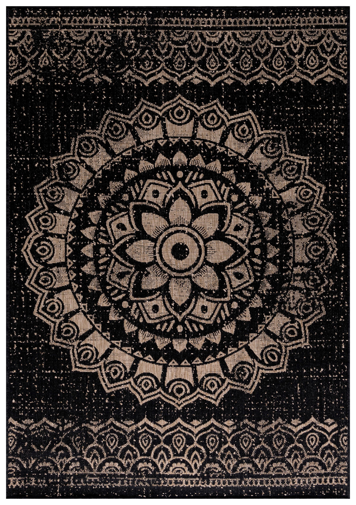 Ayyildiz Teppich SUNNY schwarz B/L: ca. 120x170 cm SUNNY - schwarz (120,00/170,00cm) - Ayyildiz