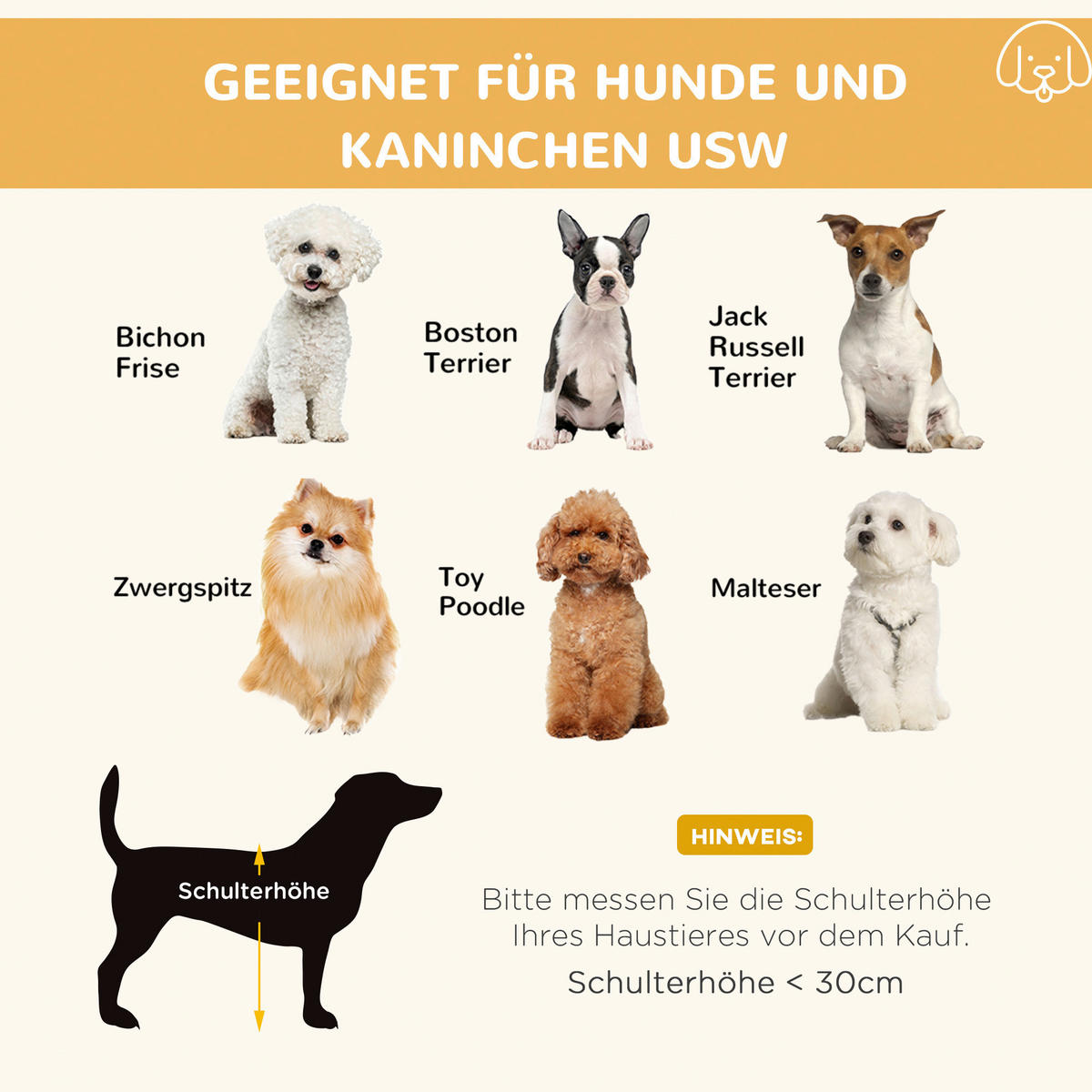 PawHut Welpenauslauf bunt Metall B/H/L: ca. 120x60x120 cm Welpenauslauf - bunt (120,00/120,00/60,00cm) - PawHut