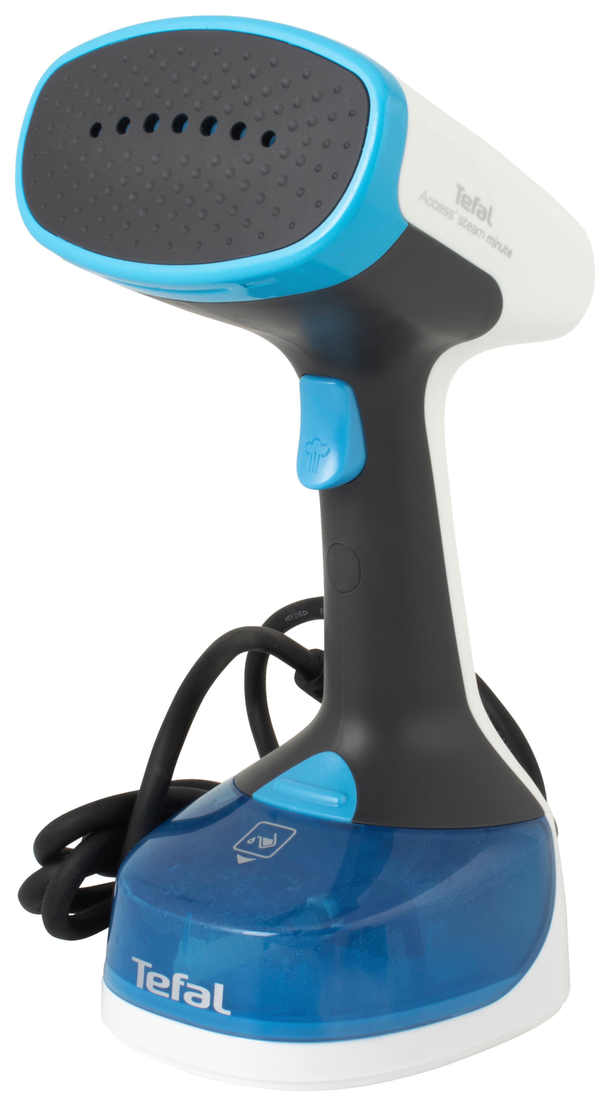 Tefal Dampfbürste DT7000EO schwarz blau B/L: ca. 8x20 cm Dampfglätter_DT7000EO_Tefal - blau/schwarz (8,00/20,00cm) - Tefal