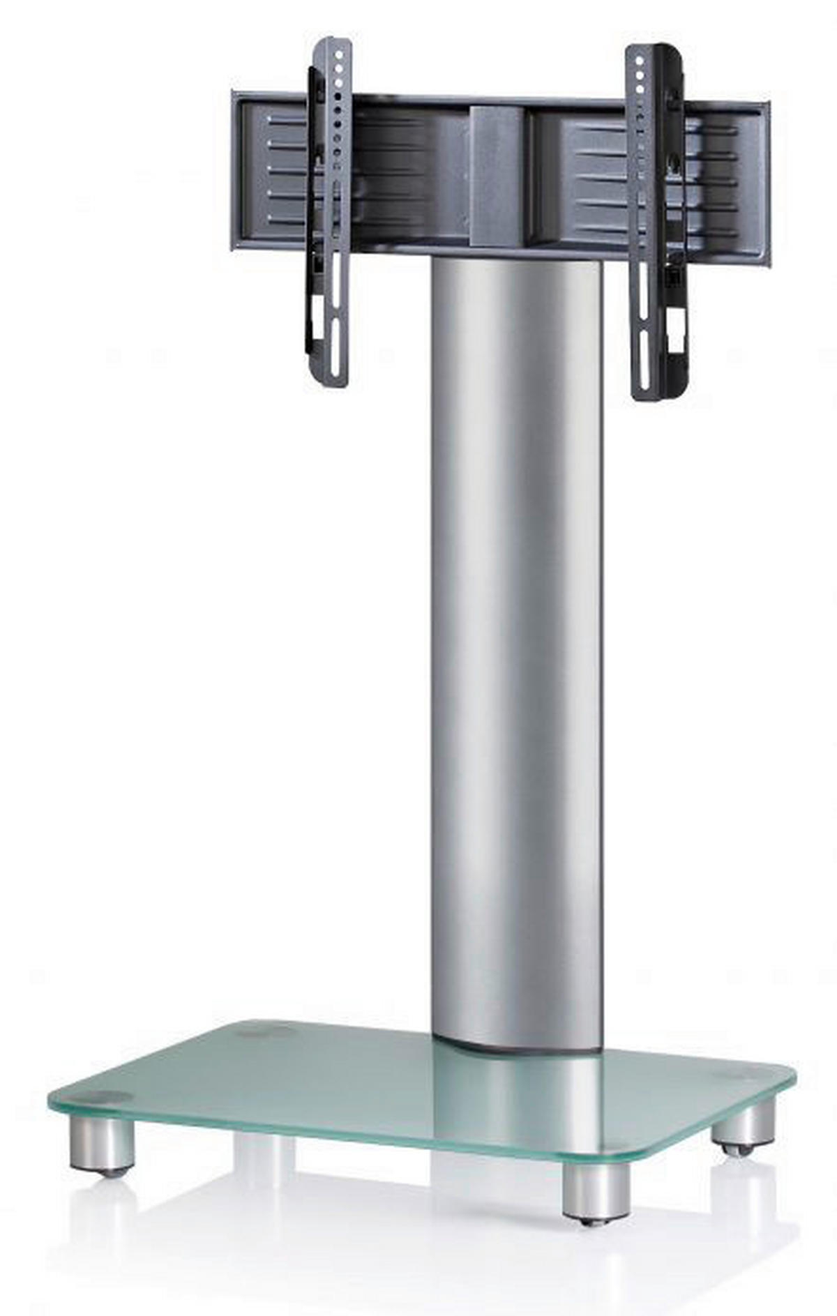 VCM TV-Standfuß TV-Standfuß TV-Standfuß "Bilano Silber" - (60,00/100,00/44,00cm) - VCM