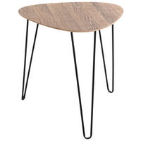 Beistelltisch  Eiche Nachbildung schwarz B/H/T: ca. 40x40x43 cm Bologna_2_Beistelltisch 24369 - Eiche/schwarz (40,00/40,00/43,00cm)