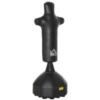 HOMCOM Standboxsack schwarz Kunststoff B/H/L: ca. 63x180x63 cm Standboxsack - schwarz (63,00/63,00/180,00cm) - HOMCOM