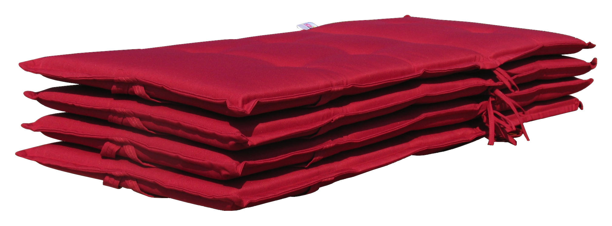 Grasekamp Auflage für Hochlehner rot Polyester-Mischgewebe B/H/L: ca. 53x7x121 cm Auflage_Hochlehner - rot (121,00/53,00/7,00cm)