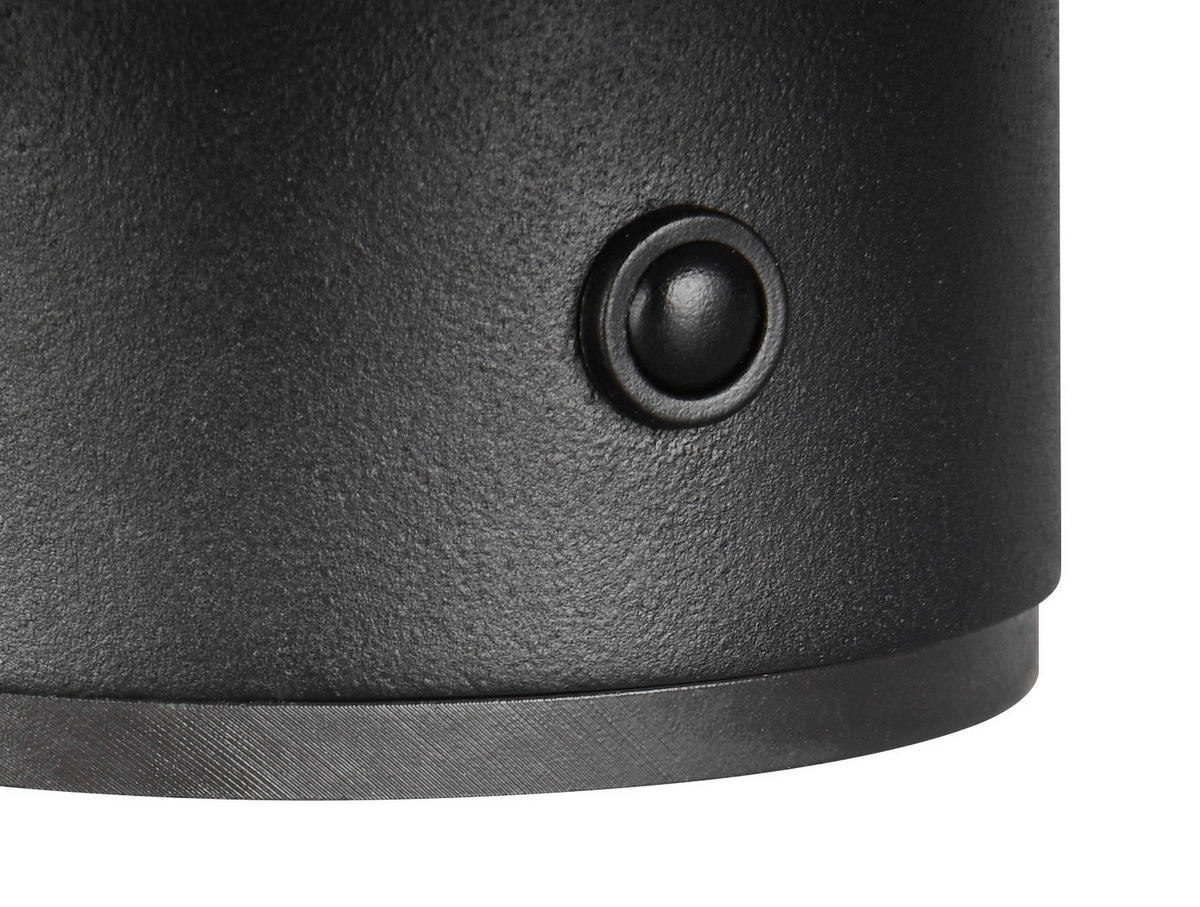 Reality LED Wandleuchte DAVEY mattschwarz Metall 1 Brennstellen Davey - mattschwarz - Reality