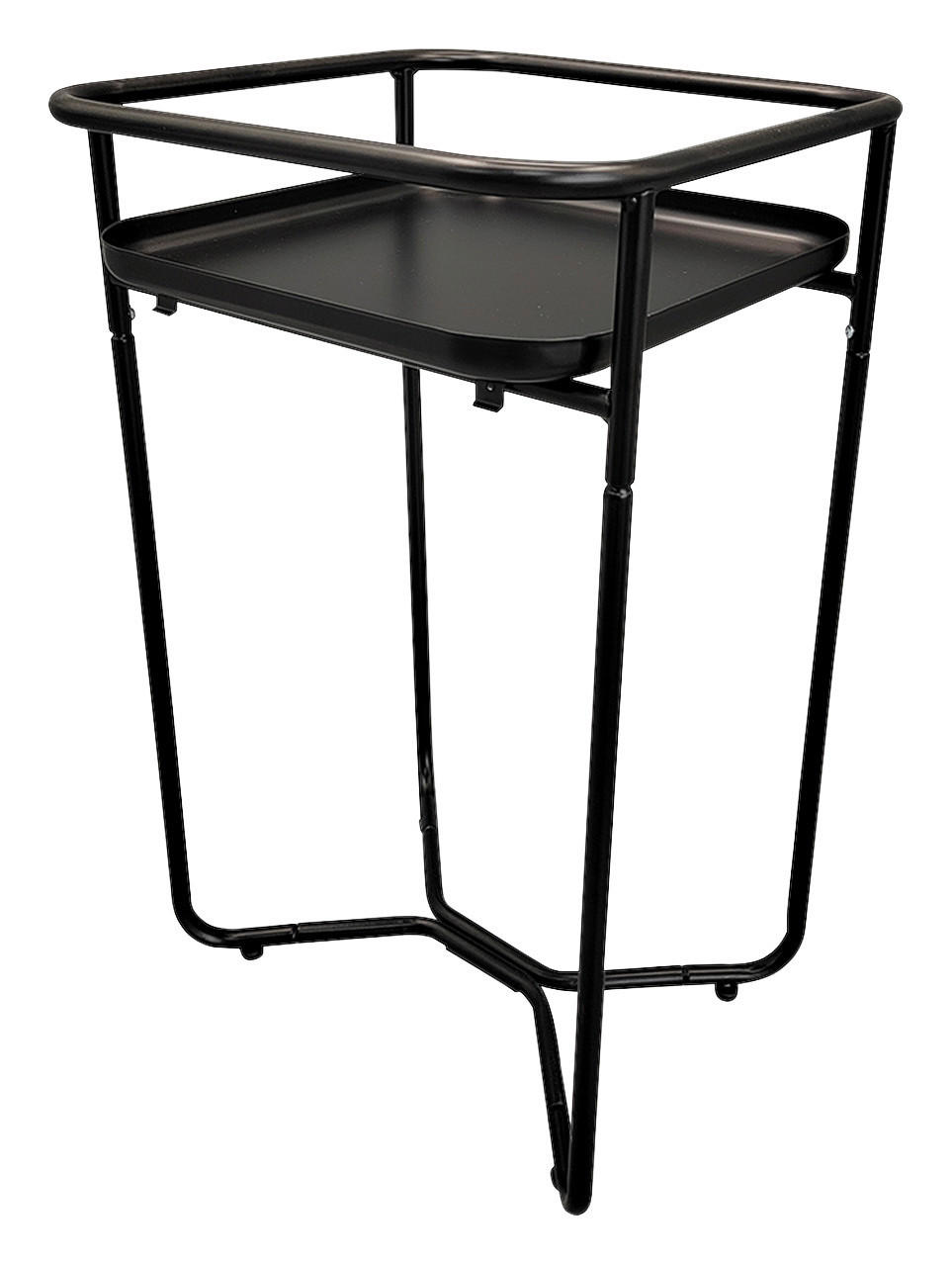 Beistelltisch Nane schwarz B/H/T: ca. 33x54x33 cm Nane - schwarz (33,00/54,00/33,00cm)