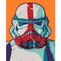 Komar Poster Mandalorian Pop Art Stormtrooper Disney B/L: ca. 40x50 cm Mandalorian Pop Art Stormtrooper - (40,00/50,00cm) - Komar