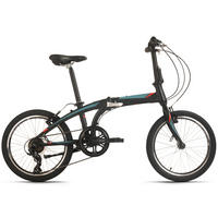 KS-Cycling Faltrad Yachter 158C 20 Zoll Rahmenhöhe 29 cm 6 Gänge schwarz schwarz ca. 20 Zoll Yachter - schwarz - KS-Cycling