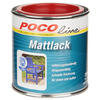 POCOline Acyl Buntlack feuerrot matt ca. 0,25 l Mattlack_Acryl_2in1 250ml - feuerrot (250ml) - POCOline