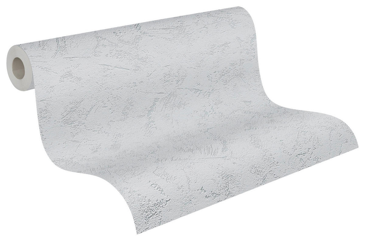 A.S.Creation Vliestapete Flavour Uni grau B/L: ca. 53x1005 cm Flavour - grau (53,00/1005,00cm) - A.S.Creation