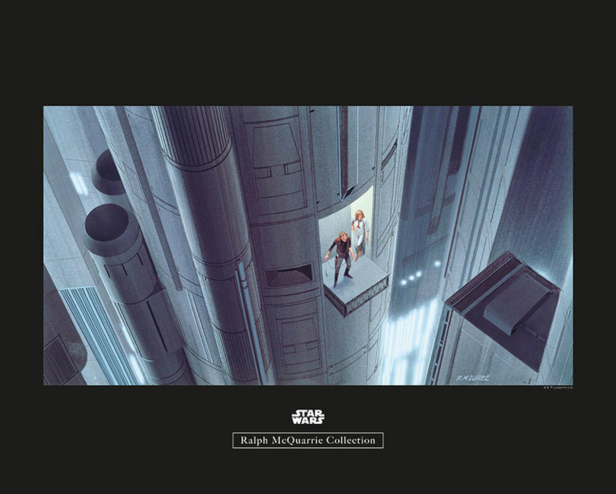 Komar Poster Star Wars Classic RMQ Escape Plan Star Wars - Balance B/L: ca. 50x40 cm Star Wars Classic RMQ Escape Plan - (50,00/40,00cm) - Komar