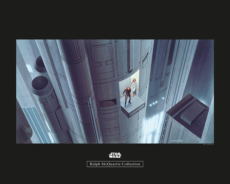 Komar Poster Star Wars Classic RMQ Escape Plan Star Wars - Balance B/L: ca. günstig online kaufen