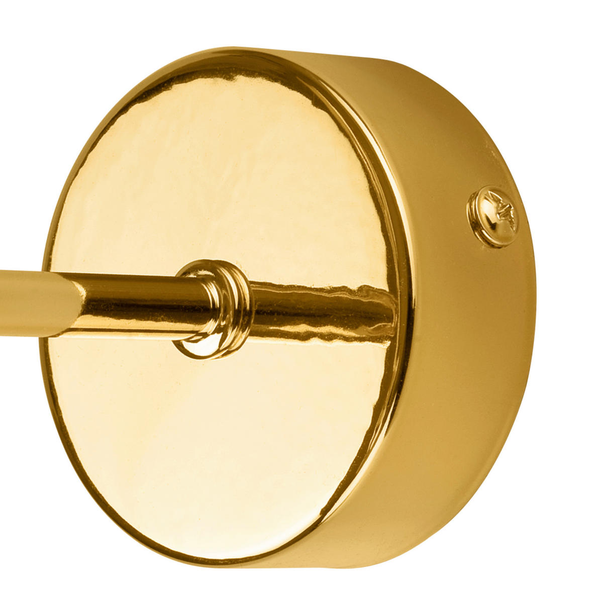 Lamkur Wandleuchte CAMILLA 36830 gold Stahl H/L: ca. 18x8 cm E27 1 Brennstellen Camilla - gold (8,00cm) - Lamkur