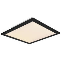 Reality Deckenleuchte R62323032 mattschwarz Metall B/H/T: ca. 30x5x30 cm LED-Deckenleuchte_Alpha - mattschwarz (30,00/5,00/30,00cm) - Reality