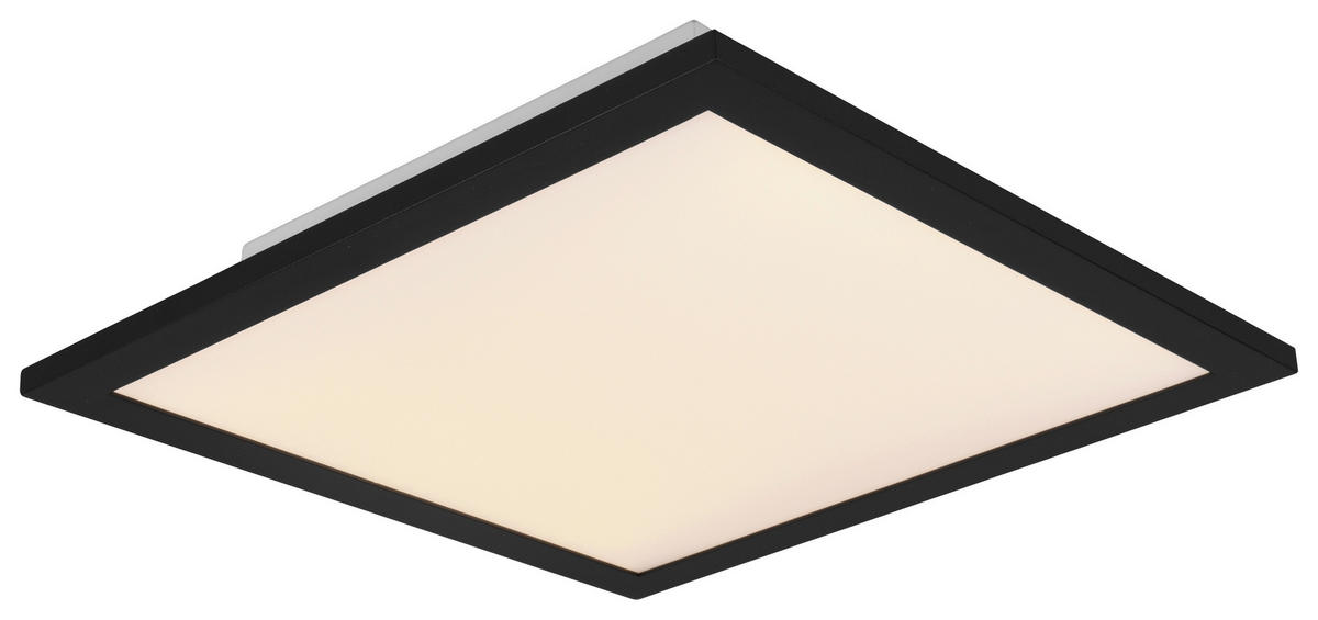 Reality Deckenleuchte R62323032 mattschwarz Metall B/H/T: ca. 30x5x30 cm LED-Deckenleuchte_Alpha - mattschwarz (30,00/5,00/30,00cm) - Reality