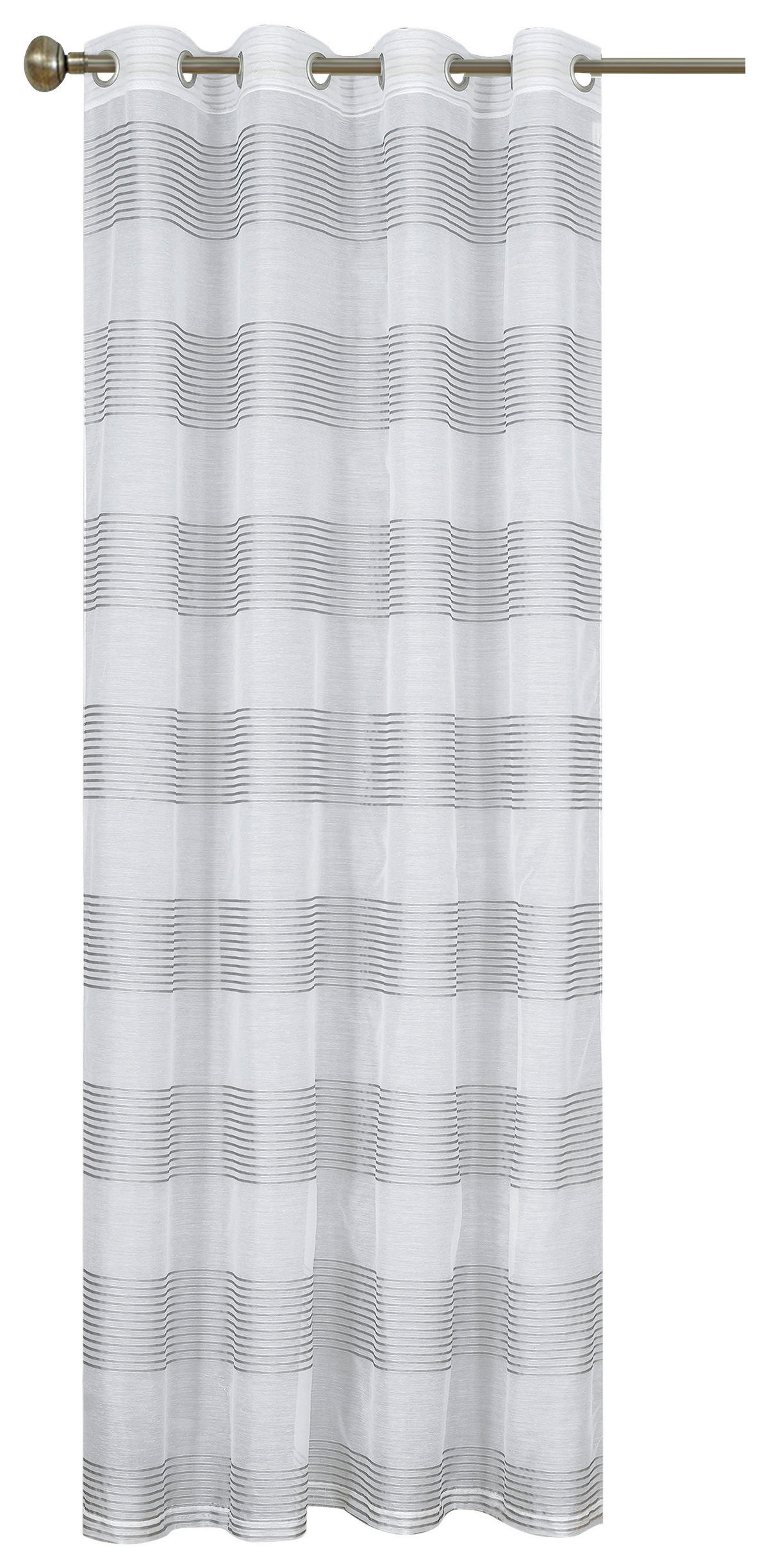 Ösenvorhang Mina anthrazit B/L: ca. 135x245 cm Mina - anthrazit (135,00/245,00cm) - home Topline