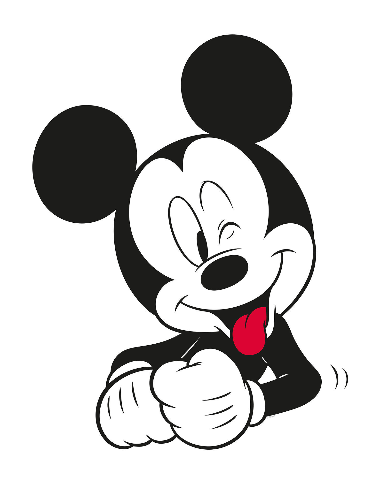 Komar Poster Mickey Mouse Funny Disney B/L: ca. 40x50 cm günstig online kaufen