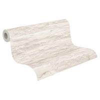 Livingwalls Vliestapete Best of Vlies Steine creme B/L: ca. 53x1005 cm Best of Vlies - creme (53,00/1005,00cm) - Livingwalls