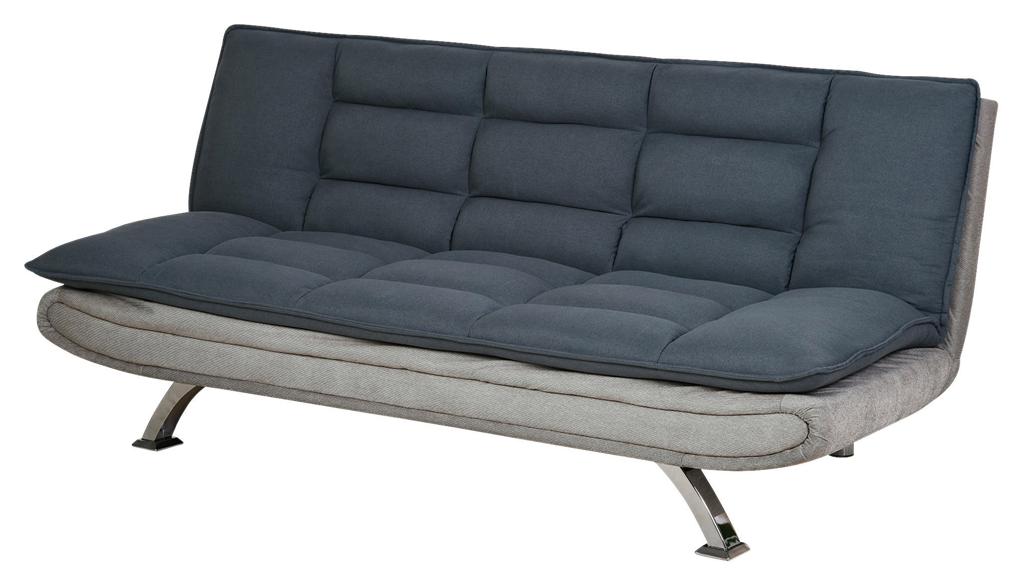 Schlafsofa 833-835 grau beige B/H/T: ca. 185x84x97 cm