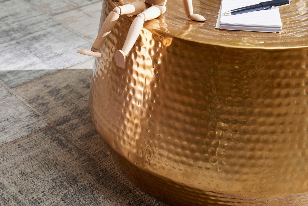 Couchtisch gold B/H/T: ca. 0x36x0 cm Couchtisch - gold (0,00/36,00/0,00cm) - Wohnling