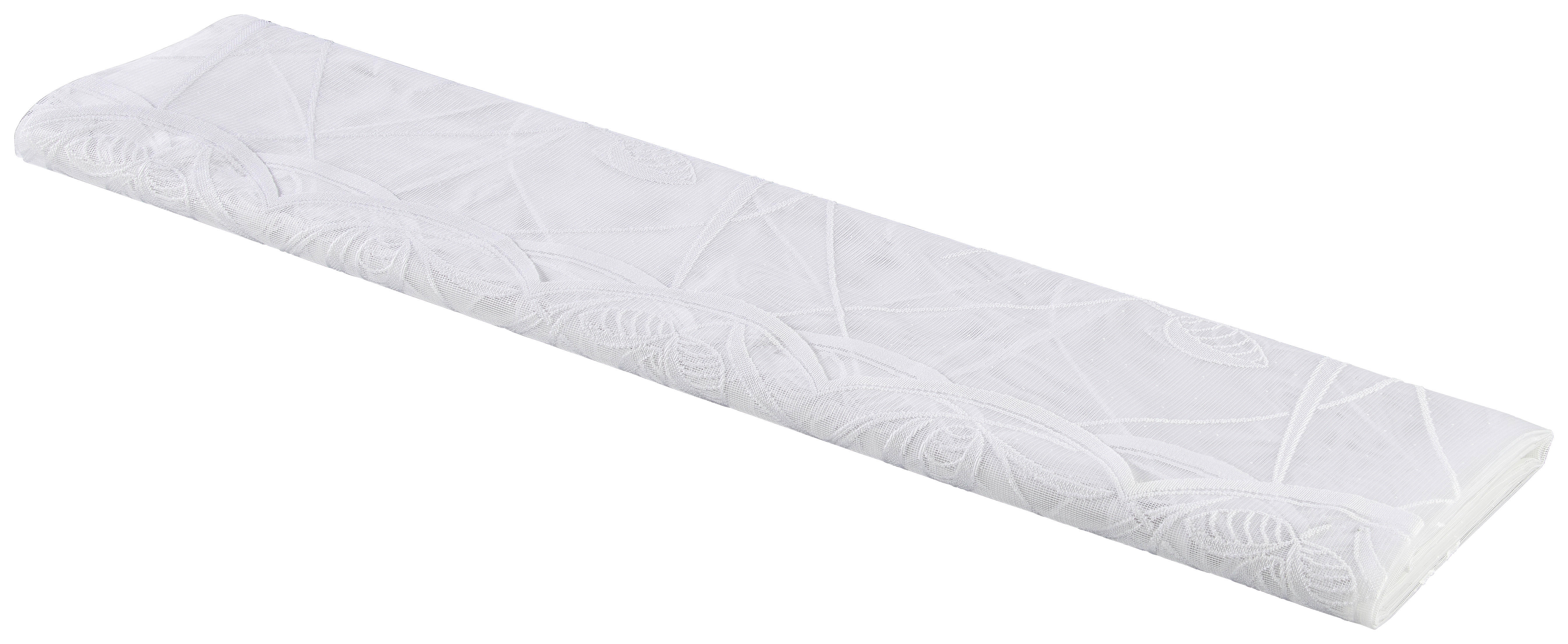 Scheibengardinen-Meterware Sara weiß H: ca. 120 cm Sara - weiß (120,00cm)