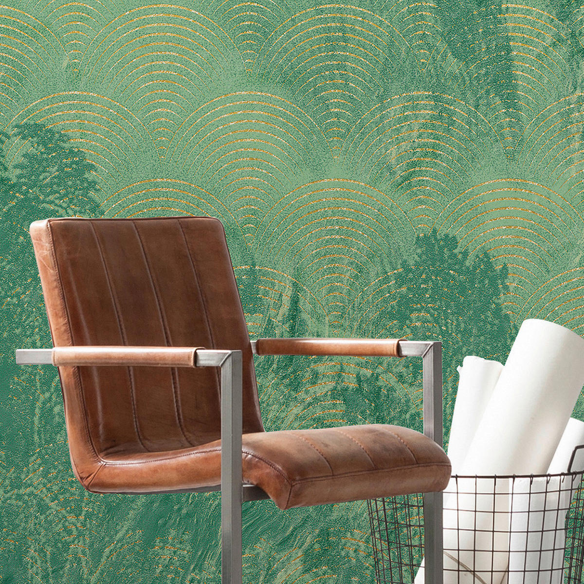 Komar Fototapete Montagnes B/L: ca. 400x280 cm Montagnes - (400,00/280,00cm) - Komar