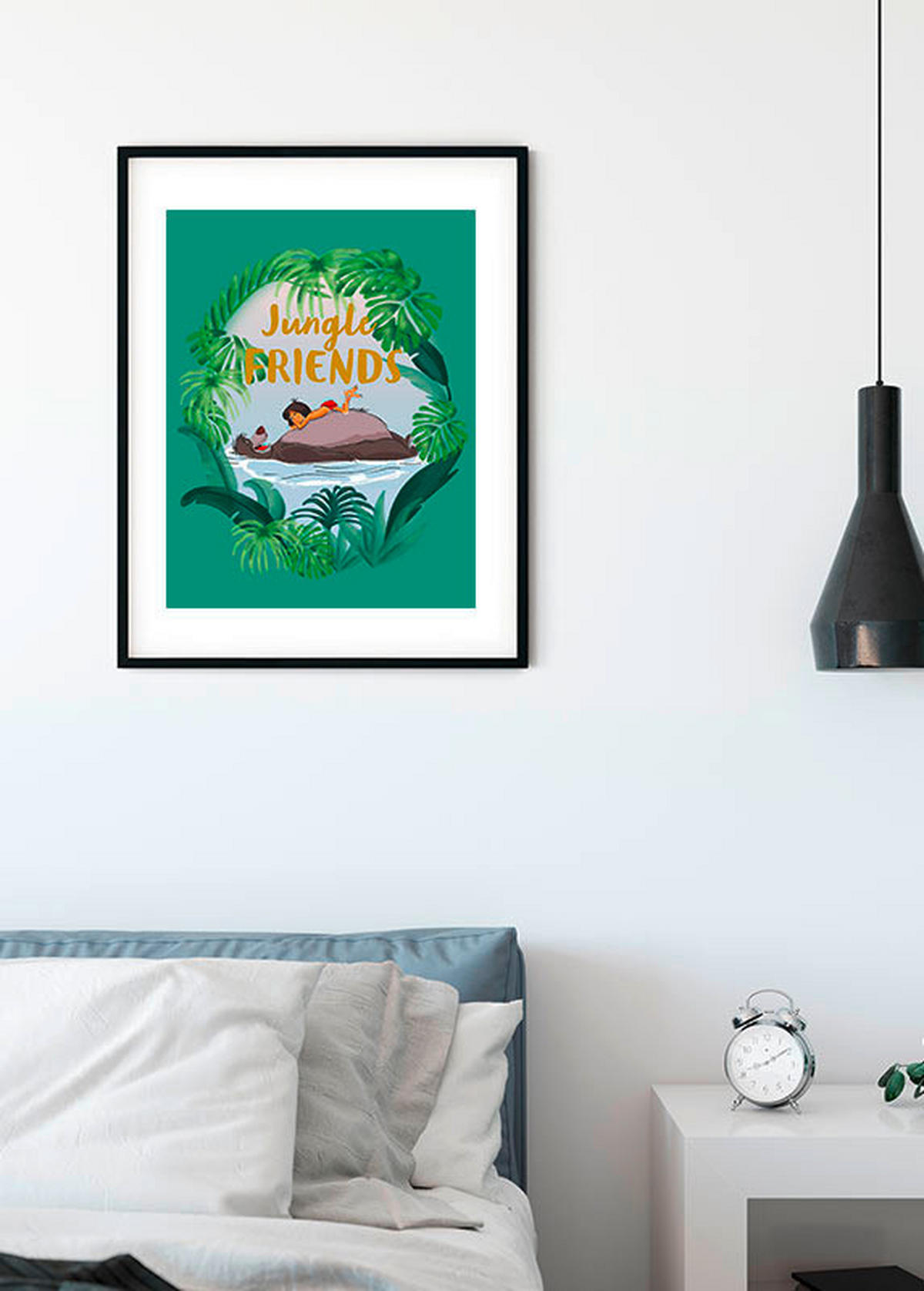 Komar Poster Jungle Book Friends Disney B/L: ca. 50x70 cm Jungle Book Friends - (50,00/70,00cm) - Komar