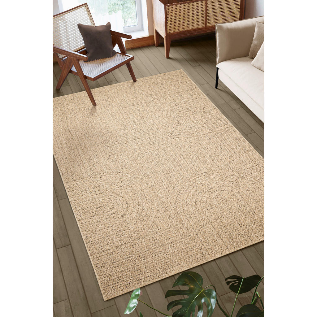 Thumbnail - Merinos In-/Outdoor-Teppich Kenzy natur B/L: ca. 120x170 cm