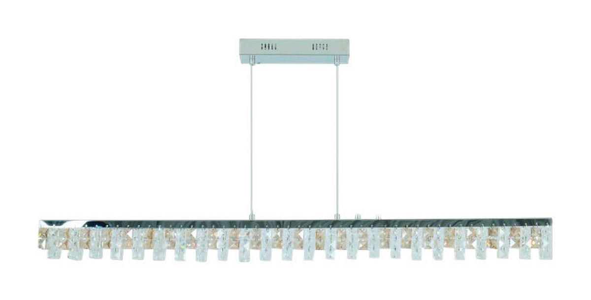 Näve Leuchten LED Pendelleuchte NV7049742 Diamonds - Chrom/glasklar (8,00/120,00cm) - Näve Leuchten