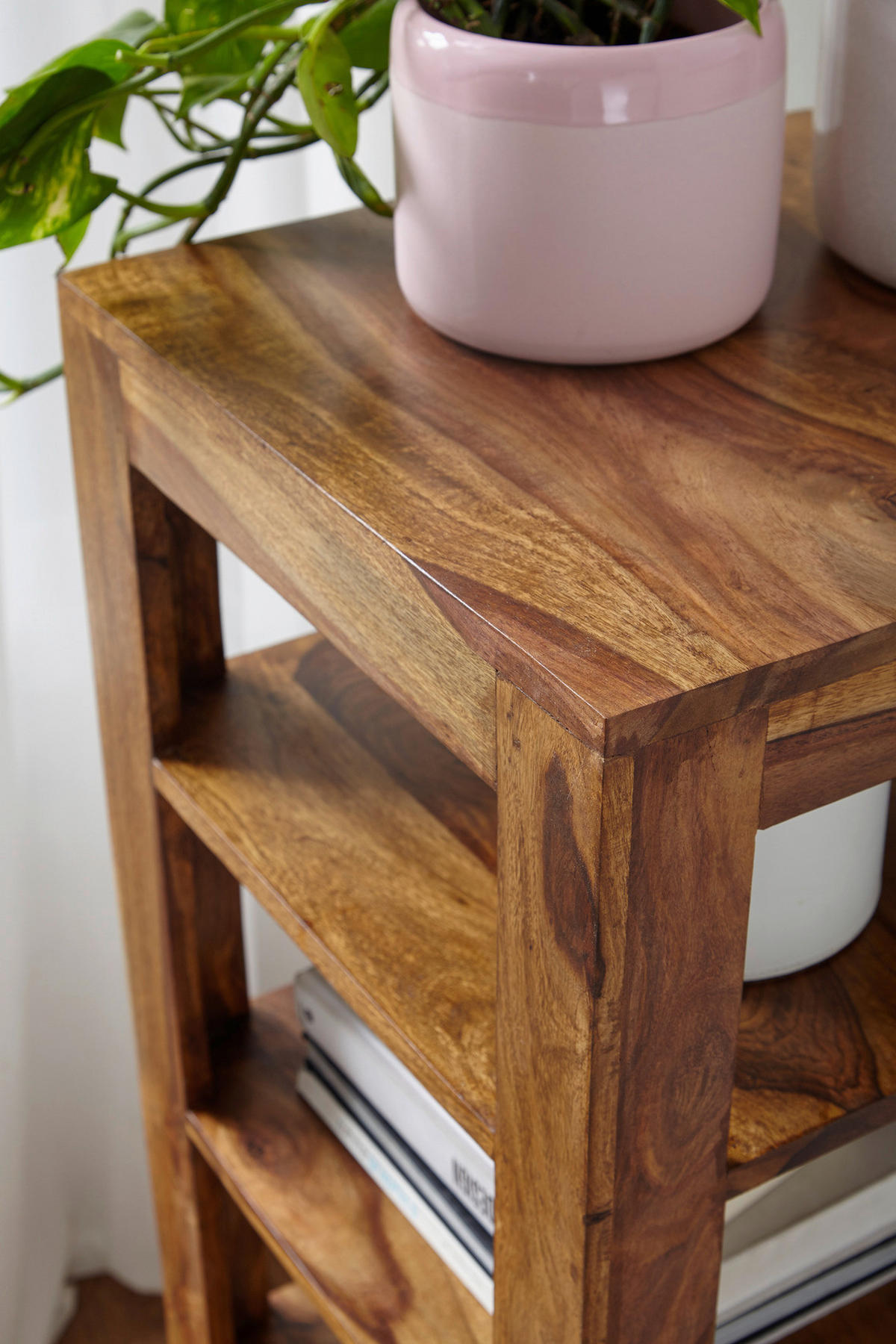 Standregal natur B/H/T: ca. 44x105x44 cm Standregal - natur (44,00/105,00/44,00cm) - Wohnling