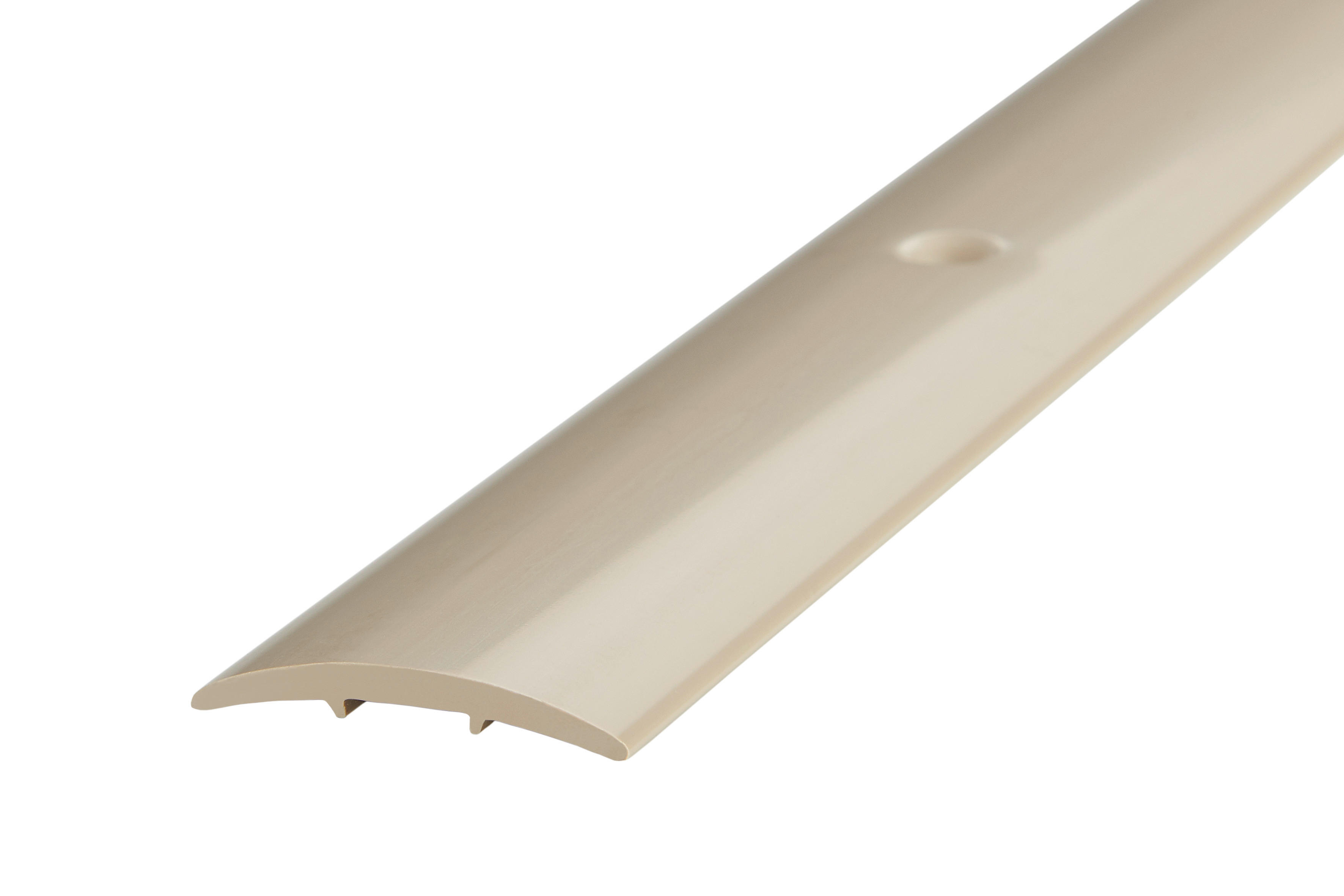 Übergangsprofil beige B/L: ca. 3,2x100 cm pro Stück Übergangsprofil 30x1000 Hart-PVC - beige (3,20/100,00cm)