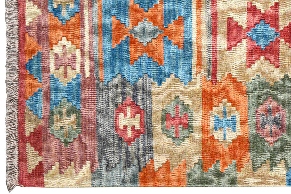 PersaTepp Teppich Kelim Gashgai bunt B/H/L: ca. 104x1x153 cm Kelim Gashgai - bunt (153,00/104,00/1,00cm) - PersaTepp