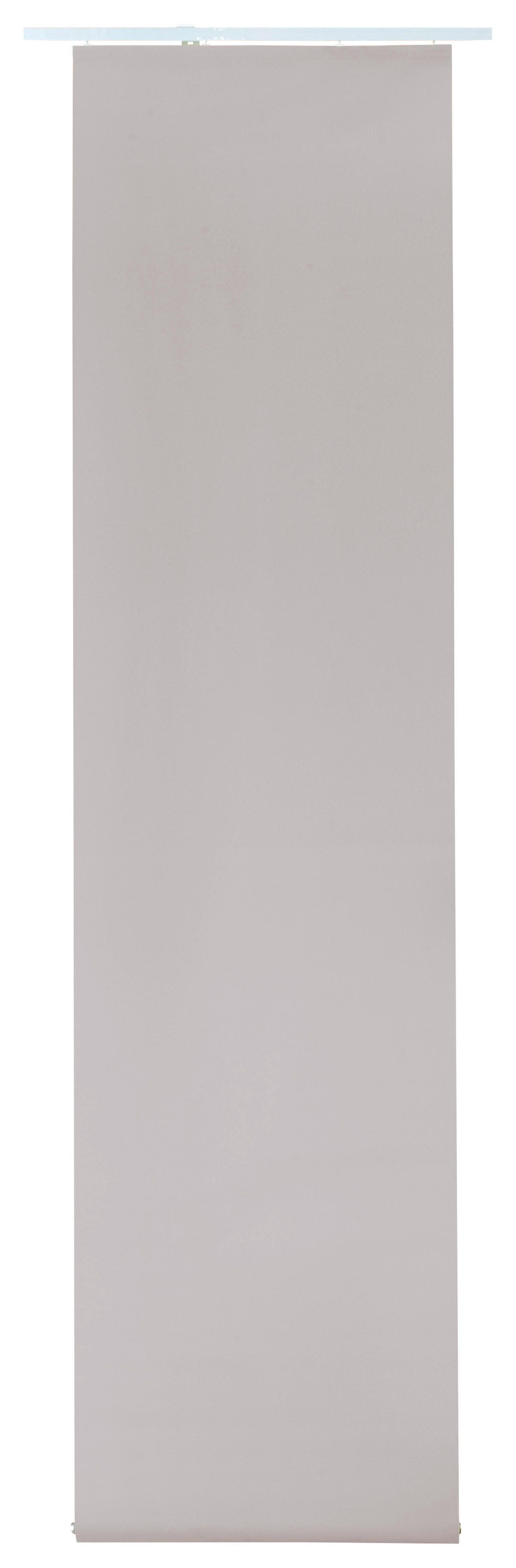 Schiebevorhang Neapel Silbergrau B/L: ca. 60x245 cm Neapel - Silbergrau (60,00/245,00cm) - POCOline