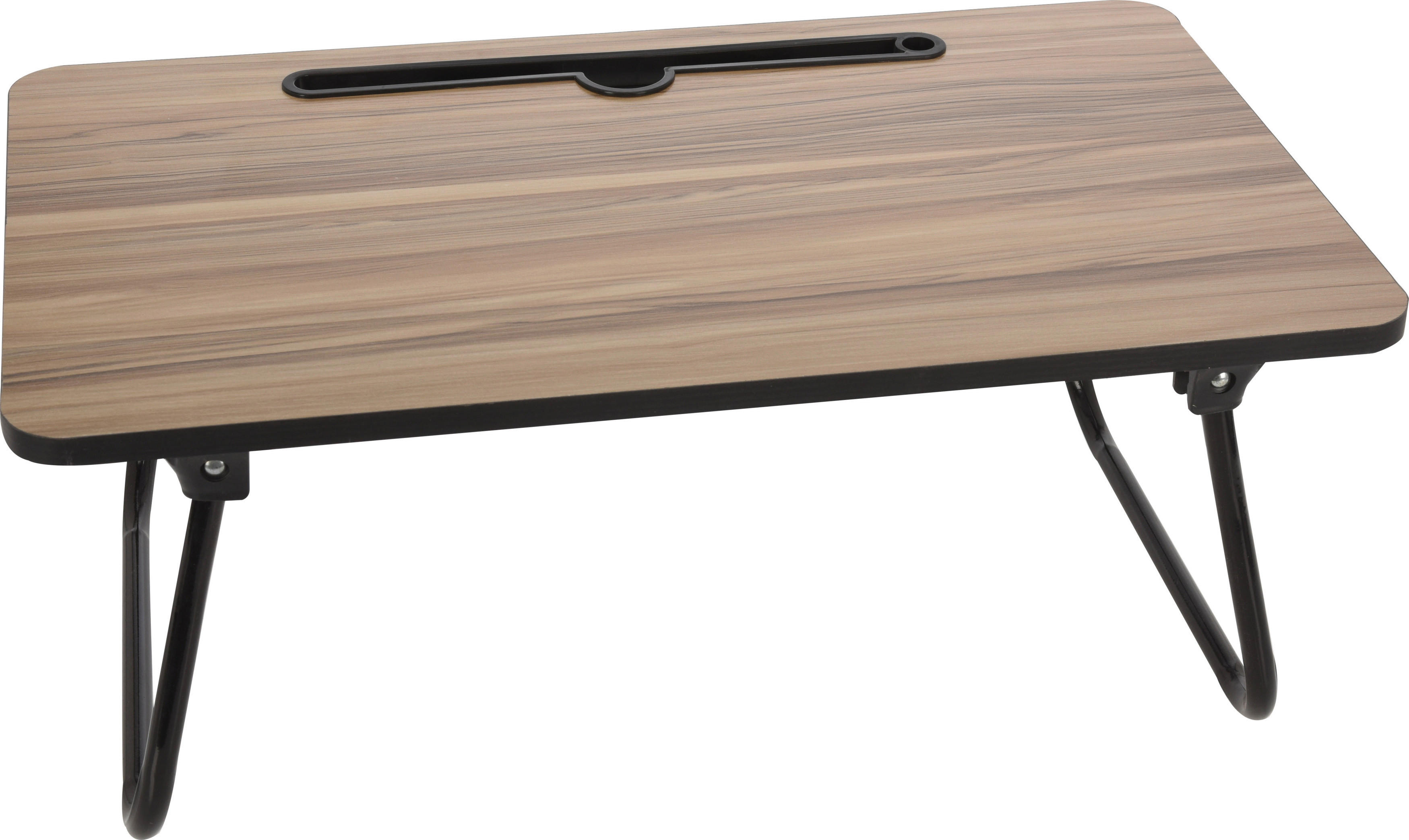 Serviertablett braun MDF B/H/T: ca. 52,5x21,5x30 cm Serviertablett - braun (52,50/21,50/30,00cm)