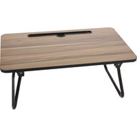 Serviertablett braun MDF B/H/T: ca. 52,5x21,5x30 cm Serviertablett - braun (52,50/21,50/30,00cm)
