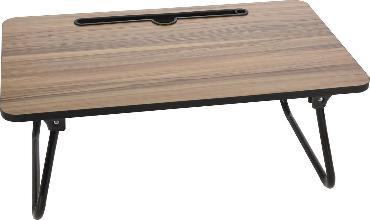 Serviertablett braun MDF B/H/T: ca. 52,5x21,5x30 cm Serviertablett - braun (52,50/21,50/30,00cm)