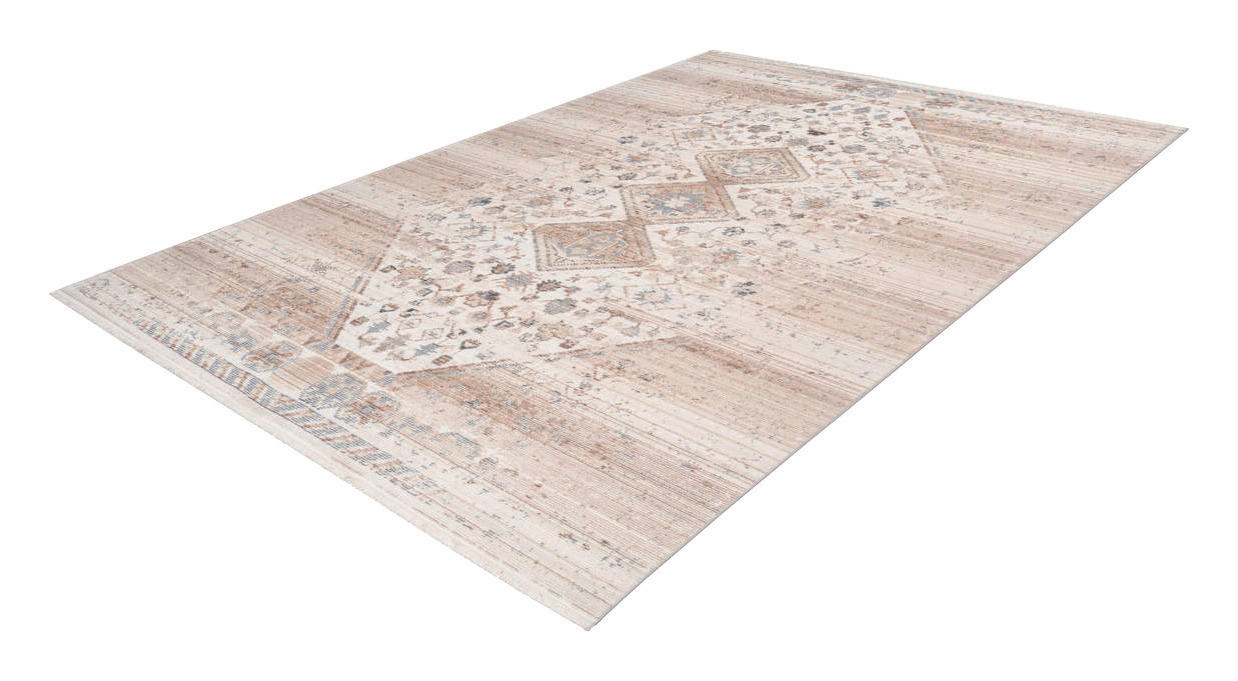 360Living Teppich Baroque beige B/L: ca. 160x230 cm Baroque - beige (160,00/230,00cm) - 360Living